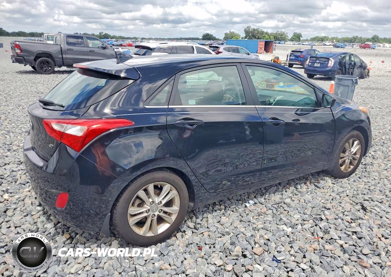 2013 Hyundai Elantra Gt Base VIN:KMHD35LE6DU146748 - 3