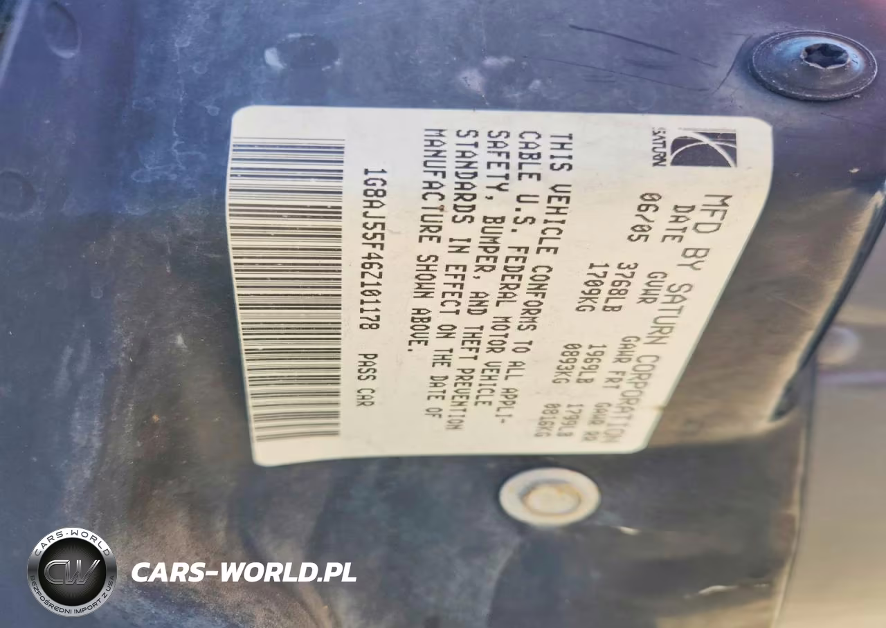 2006 Saturn Ion Level 2 VIN:1G8AJ55F46Z101178 - 13