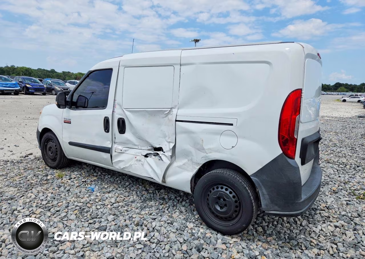 2017 Ram Promaster City Delivery Van VIN:ZFBERFAB0H6G69723 - 2