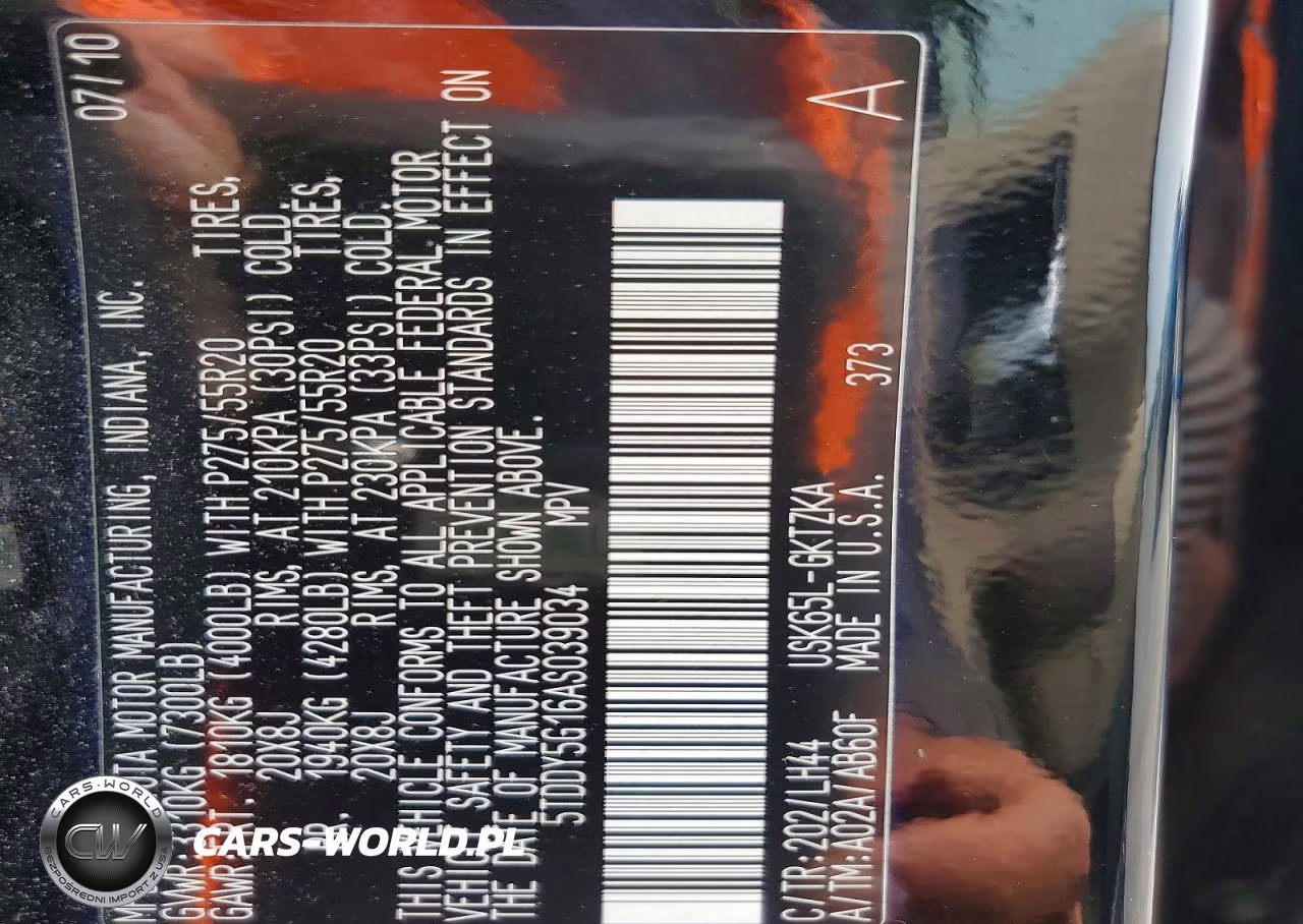 2010 Toyota Sequoia Platinum VIN:5TDDY5G16AS039034 - 13