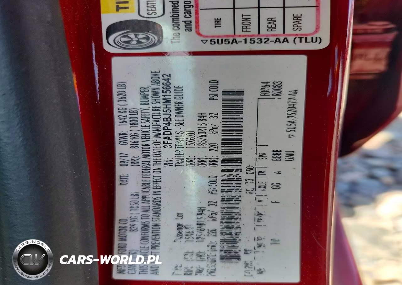 2017 Ford Fiesta Se VIN:3FADP4BJ5HM156642 - 12