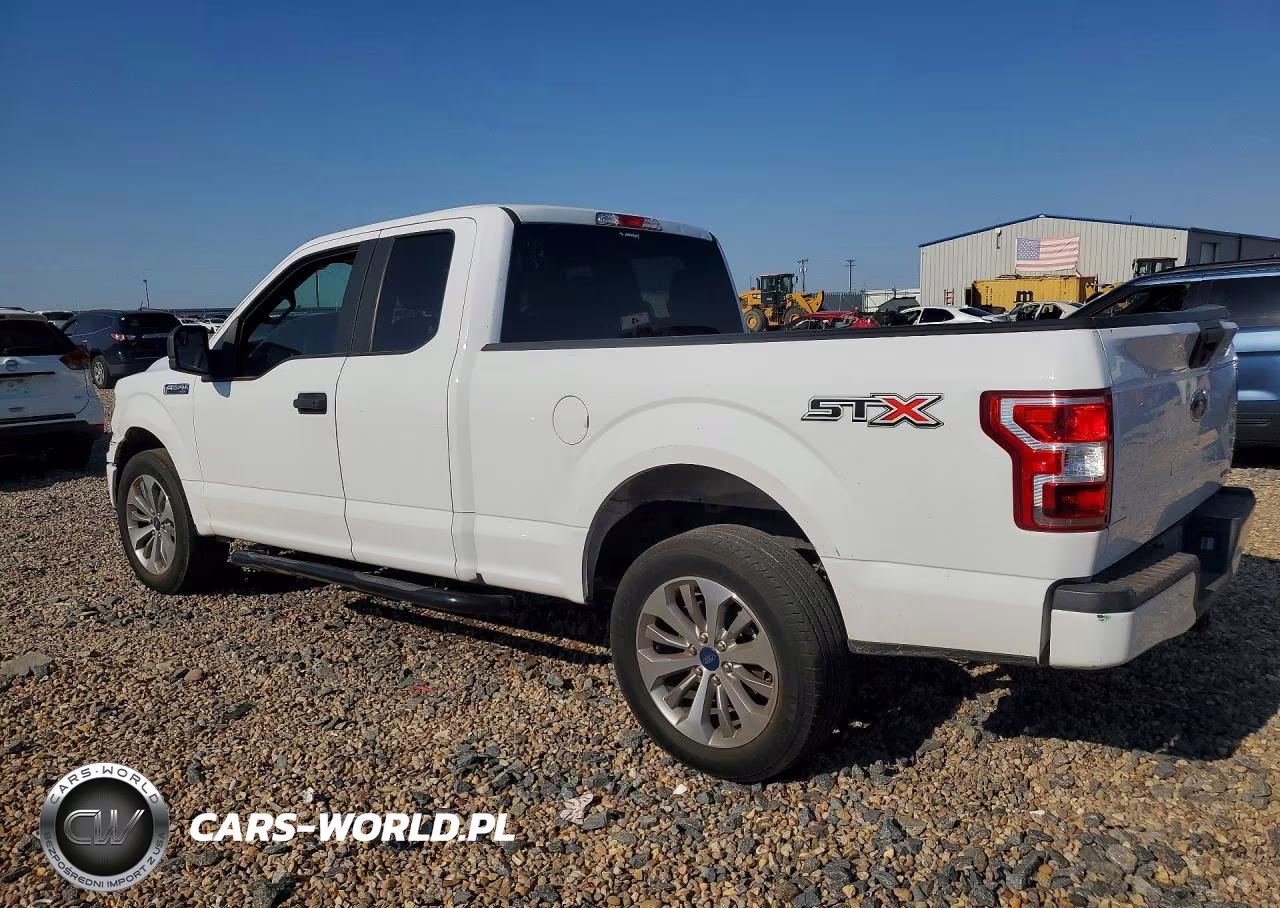 2018 Ford F150 Super Cab VIN:1FTEX1CPXJKF55575 - 2