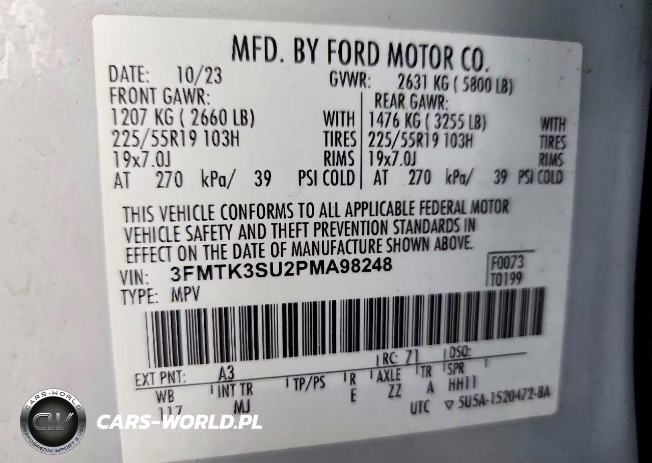 2023 Ford Mustang Mach-E Premium VIN:3FMTK3SU2PMA98248 - 14