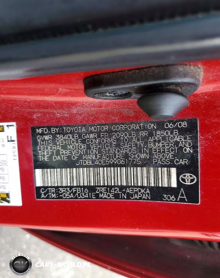 2009 Toyota Corolla Le VIN:JTDBL40E599061775 - 12