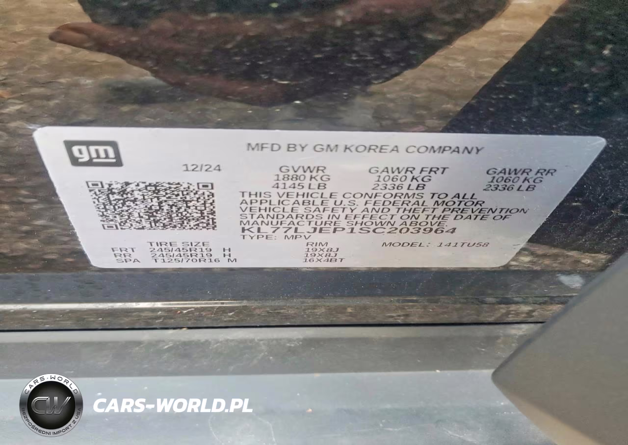 2025 Chevrolet Trax 2Rs VIN:KL77LJEP1SC203964 - 13