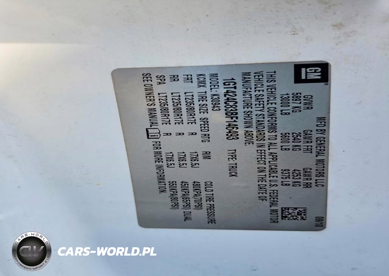 2011 GMC Sierra K3500 Slt VIN:1GT424C83BF146493 - 13