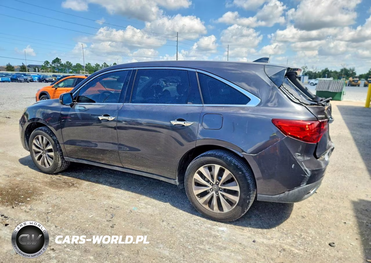 2014 Acura Mdx Technology VIN:5FRYD3H4XEB019372 - 2