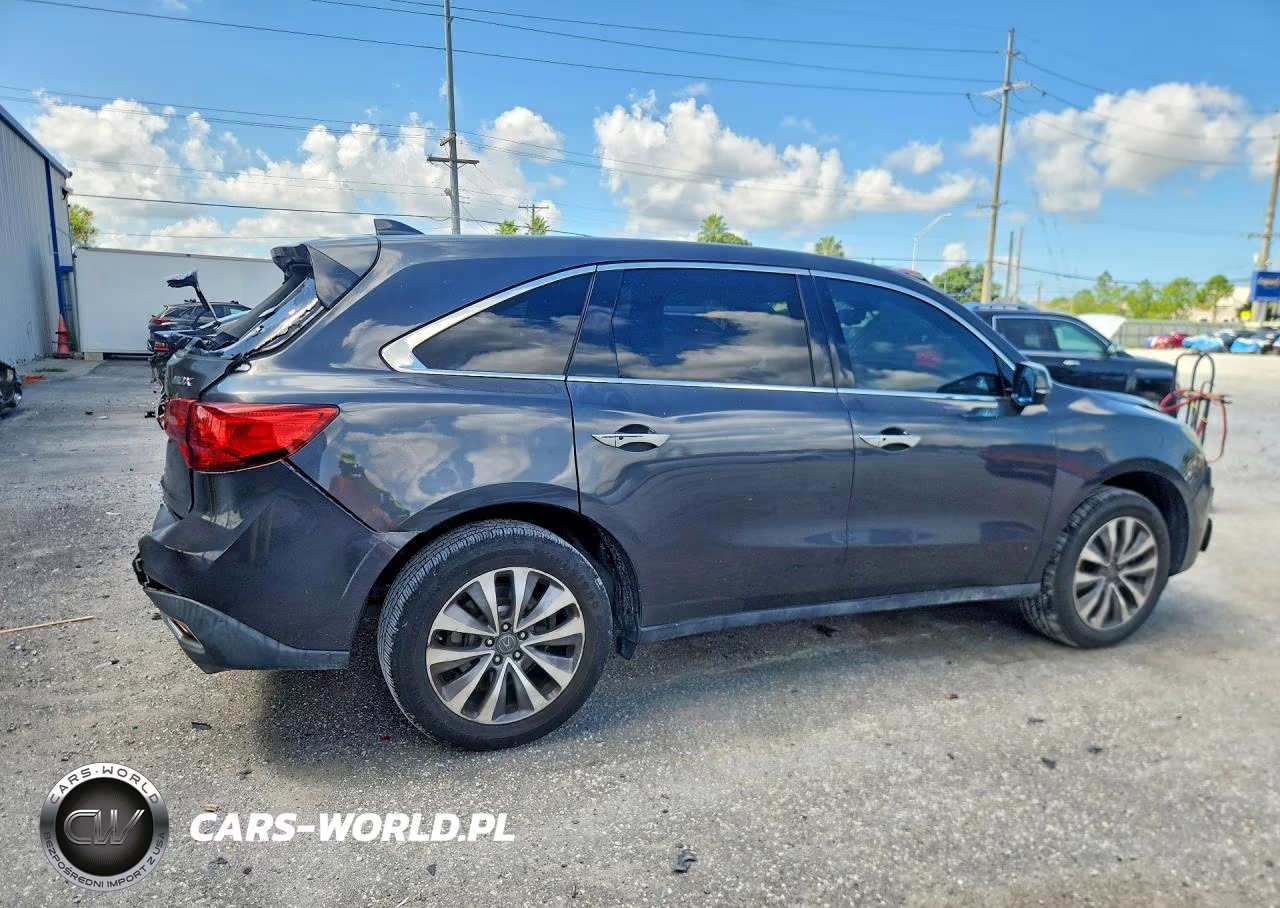 2014 Acura Mdx Technology VIN:5FRYD3H4XEB019372 - 3