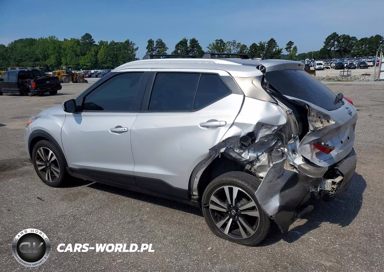 2019 Nissan Kicks Sv VIN:3N1CP5CU5KL552591 - 2