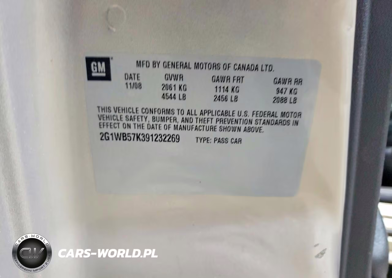 2009 Chevrolet Impala Ls VIN:2G1WB57K391232269 - 12
