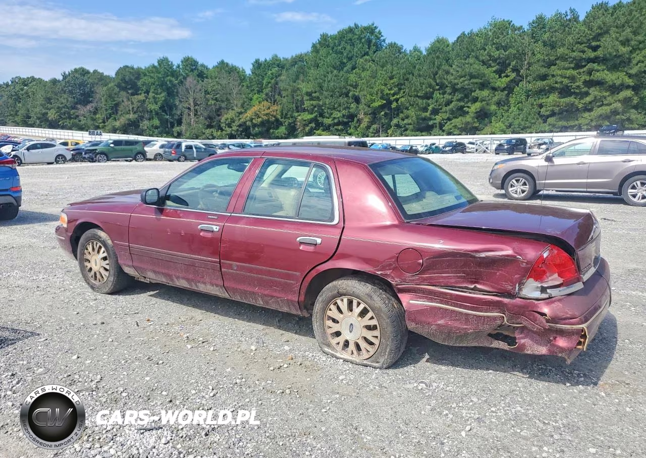 2005 Ford Crown Victoria Lx VIN:2FAFP74W95X135974 - 2