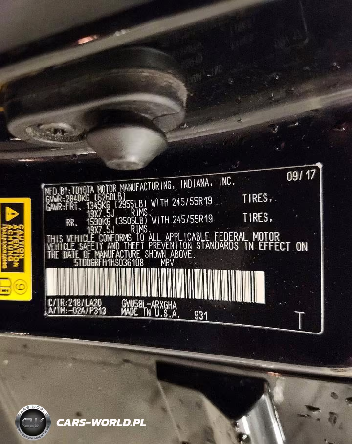 2017 Toyota Highlander Hybrid Limited Platinum VIN:5TDDGRFH1HS036108 - 13