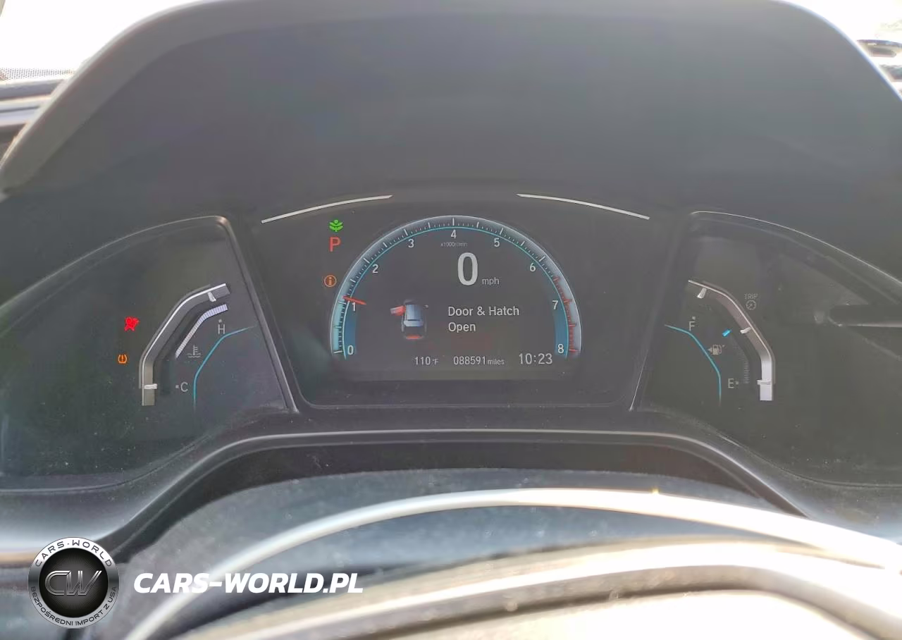 2019 Honda Civic Ex VIN:SHHFK7H6XKU220822 - 9