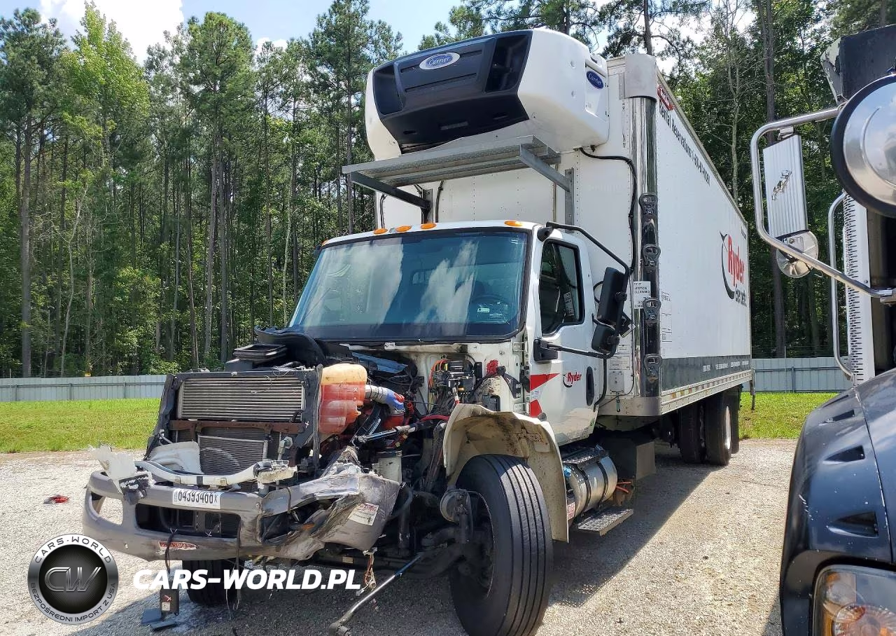 2020 International Mv607 Refrigerated Box Truck