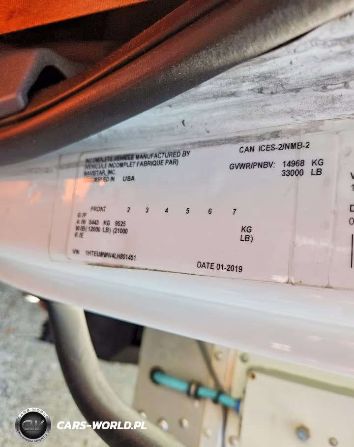 2020 International Mv607 Refrigerated Box Truck VIN:1HTEUMMN4LH801451 - 12