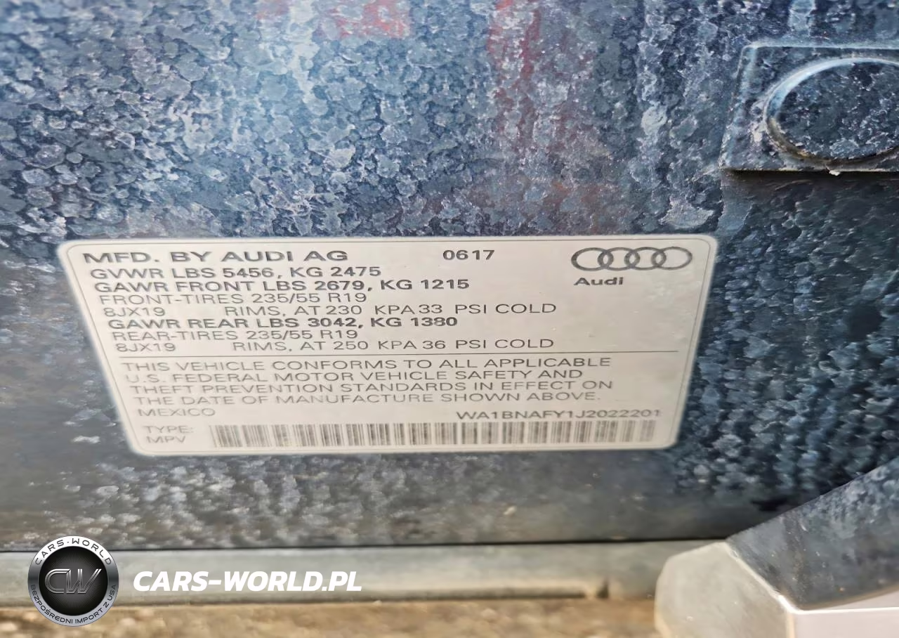 2018 Audi Q5 Premium Plus VIN:WA1BNAFY1J2022201 - 13