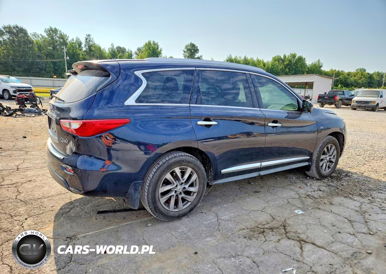 2015 Infiniti Qx60 Base VIN:5N1AL0MM5FC507892 - 3