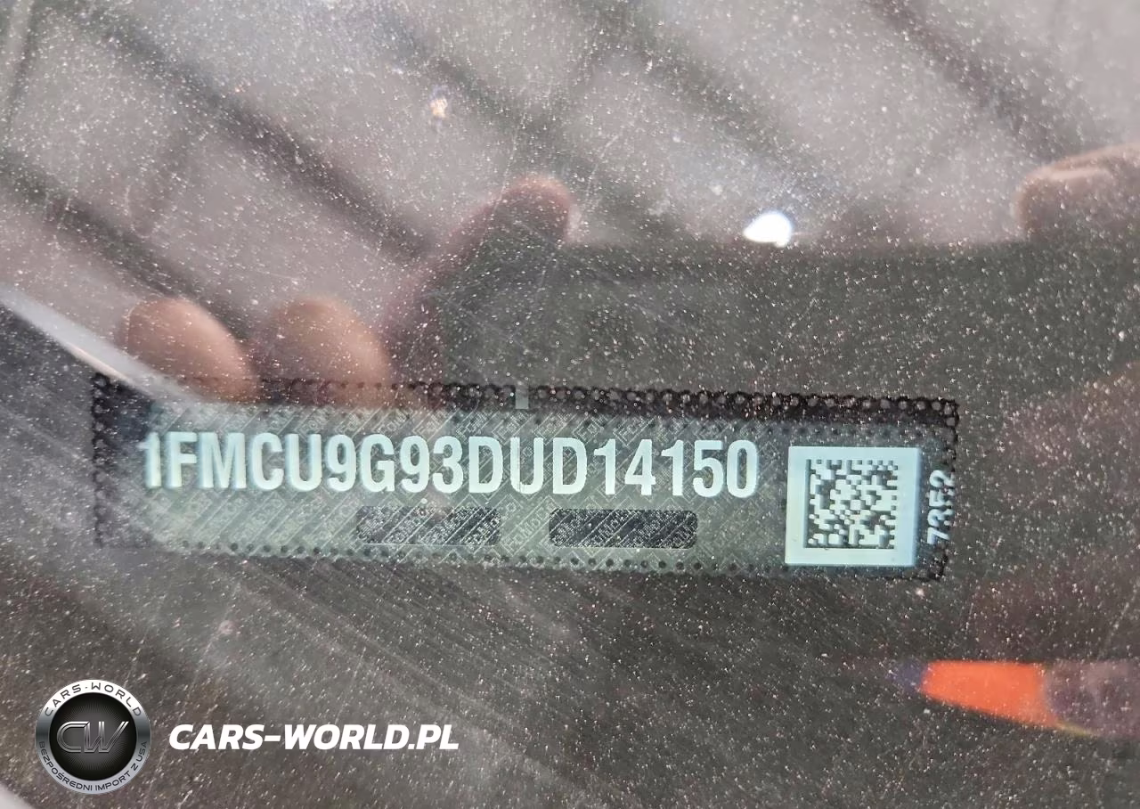 2013 Ford Escape Se VIN:1FMCU9G93DUD14150 - 13