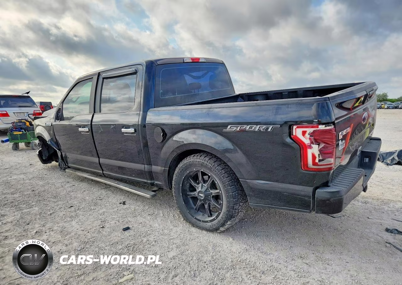 2015 Ford F150 Supercrew VIN:1FTEW1C85FKD55349 - 2
