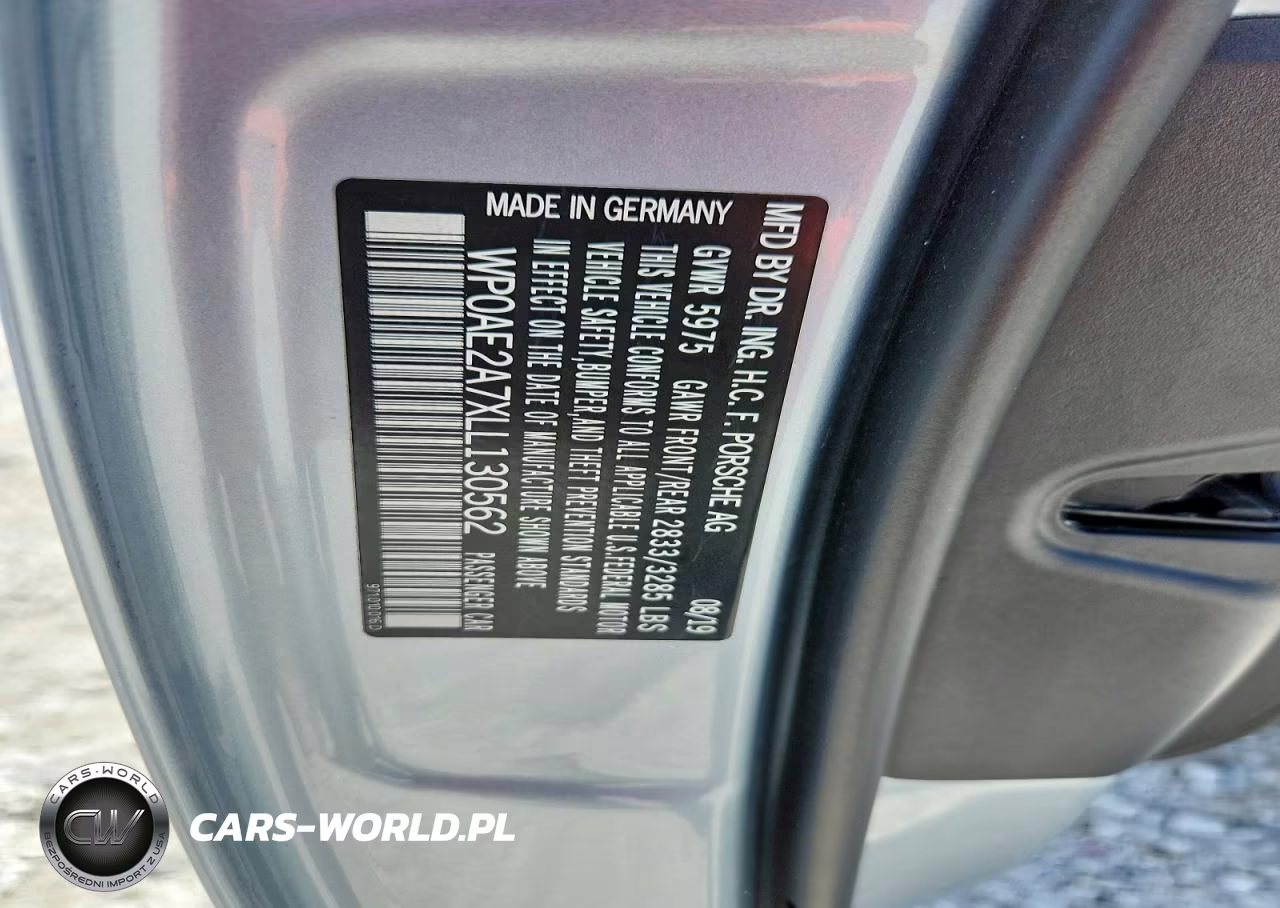 2020 Porsche Panamera 4 E-Hybrid VIN:WP0AE2A7XLL130562 - 13