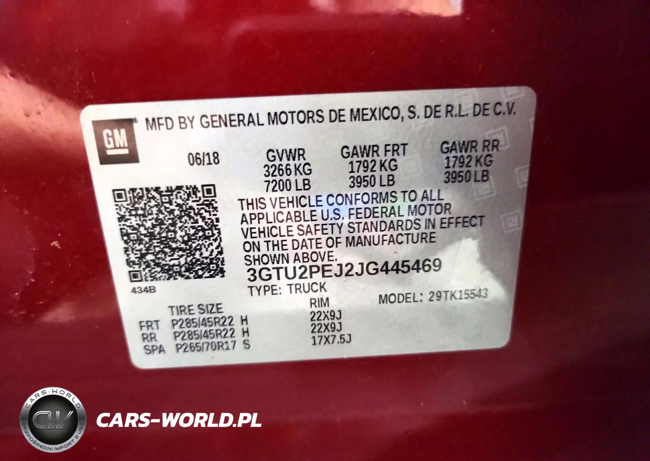 2018 GMC Sierra K1500 Denali VIN:3GTU2PEJ2JG445469 - 13