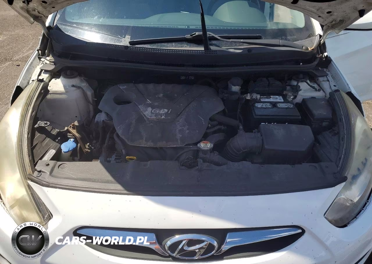 2013 Hyundai Accent Gs VIN:KMHCT5AE4DU079940 - 11