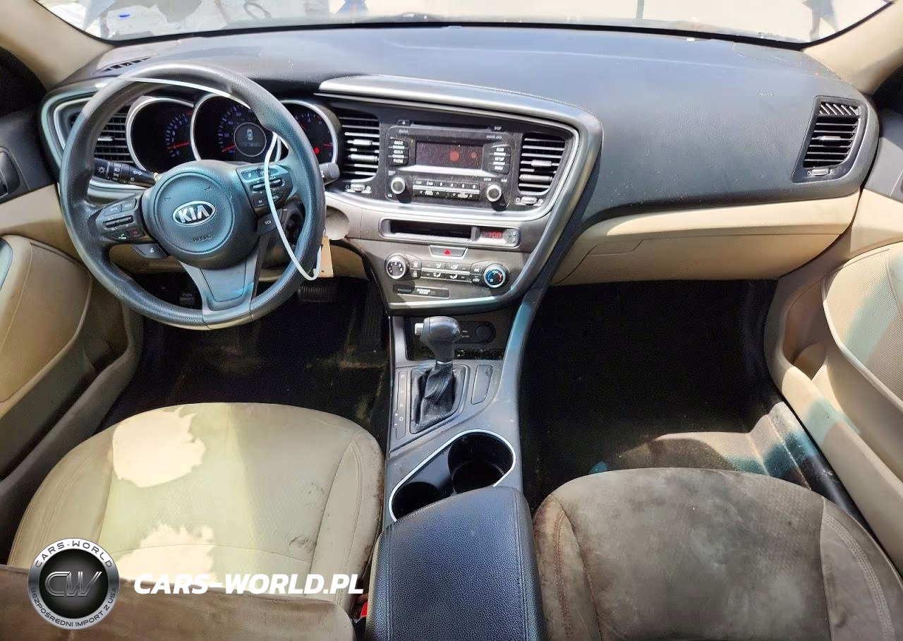 2015 Kia Optima Lx VIN:KNAGM4A79F5655126 - 8