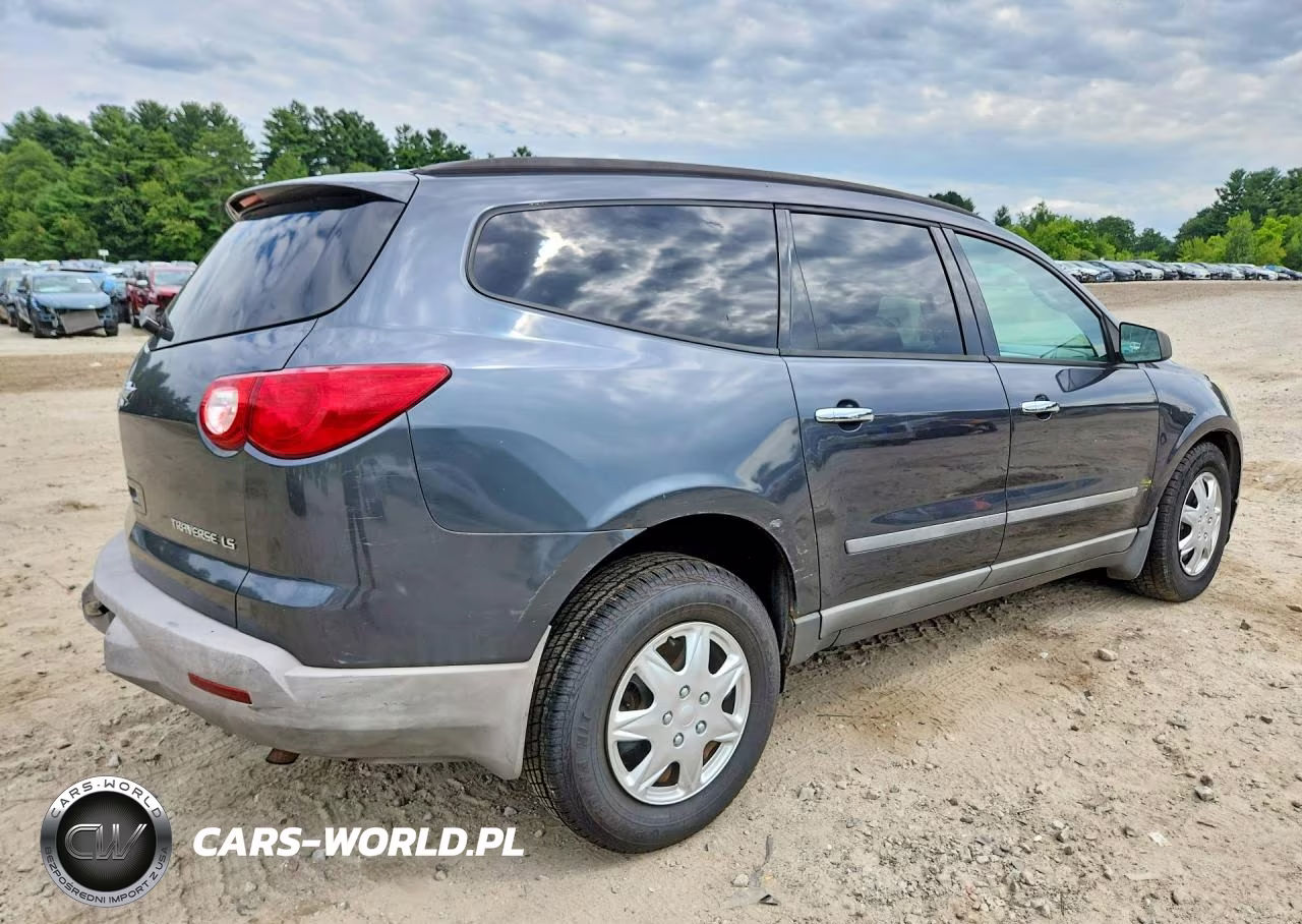 2009 Chevrolet Traverse Ls VIN:1GNER13D79S159624 - 3