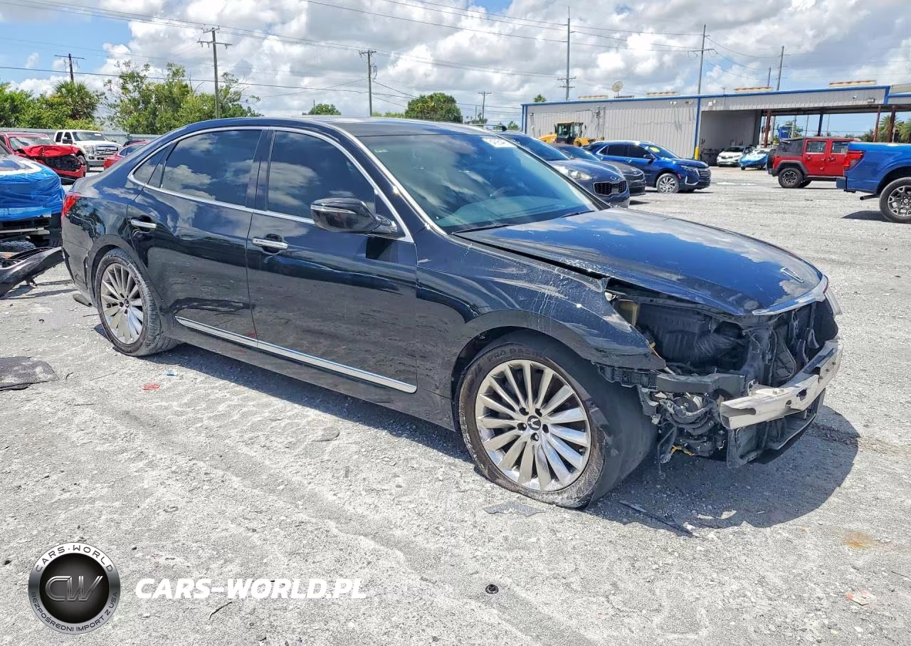 2014 Hyundai Equus Signature VIN:KMHGH4JH1EU075353 - 4