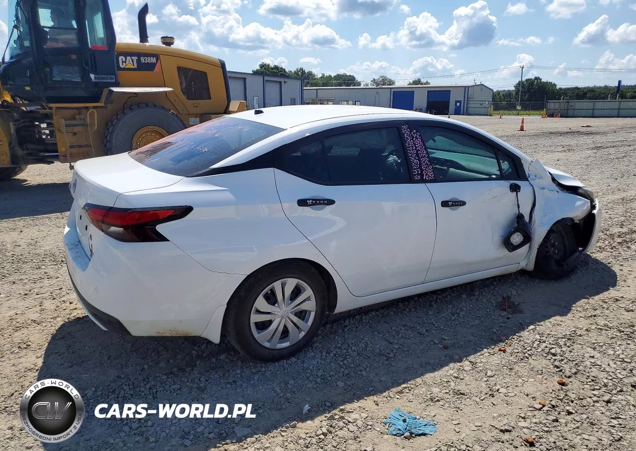 2025 Nissan Versa S VIN:3N1CN8DV2SL847310 - 3