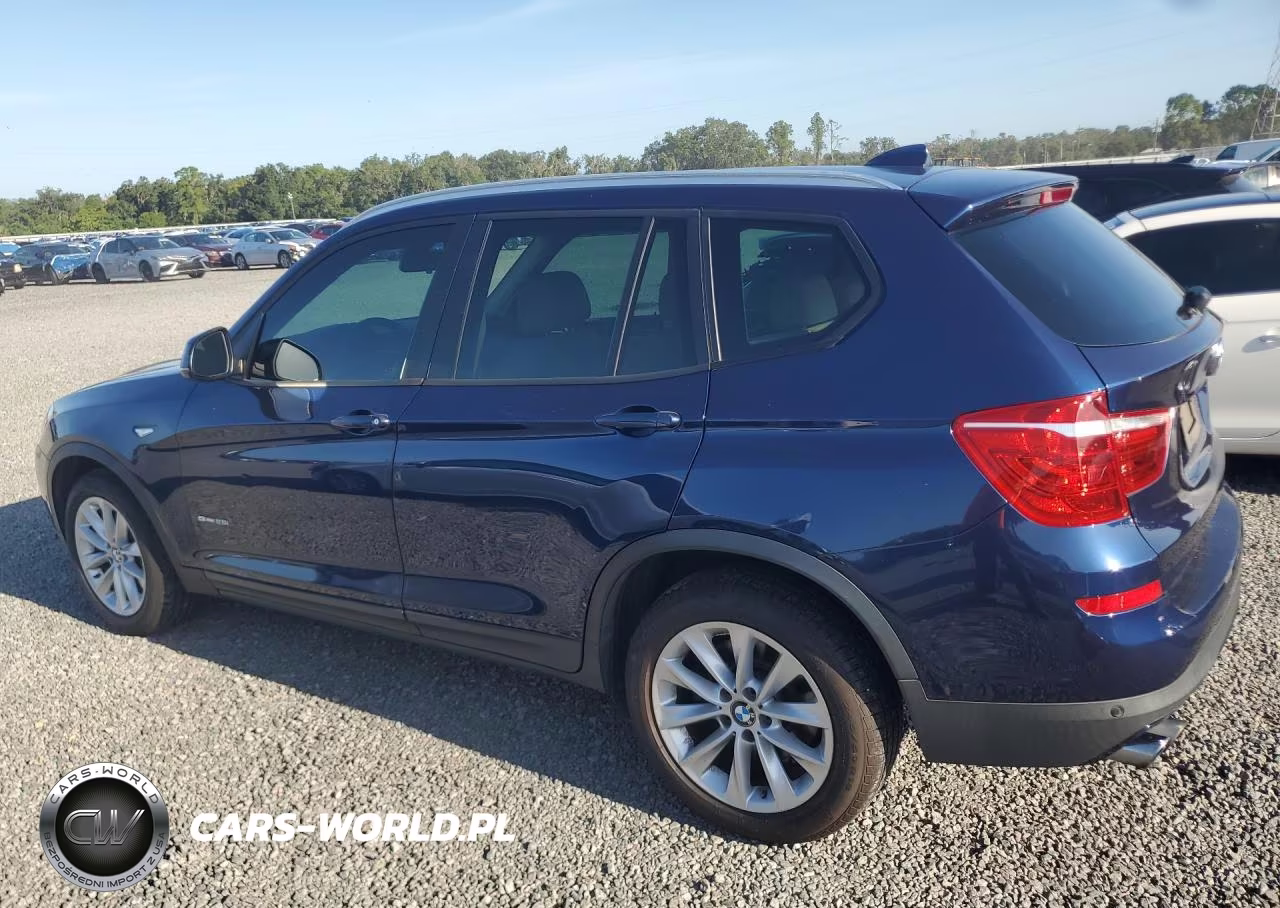 2017 BMW X3 Sdrive28I VIN:5UXWZ7C38H0V92790 - 2