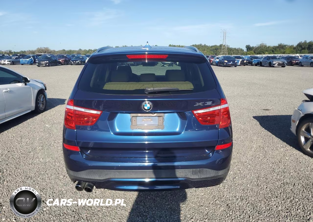 2017 BMW X3 Sdrive28I VIN:5UXWZ7C38H0V92790 - 6