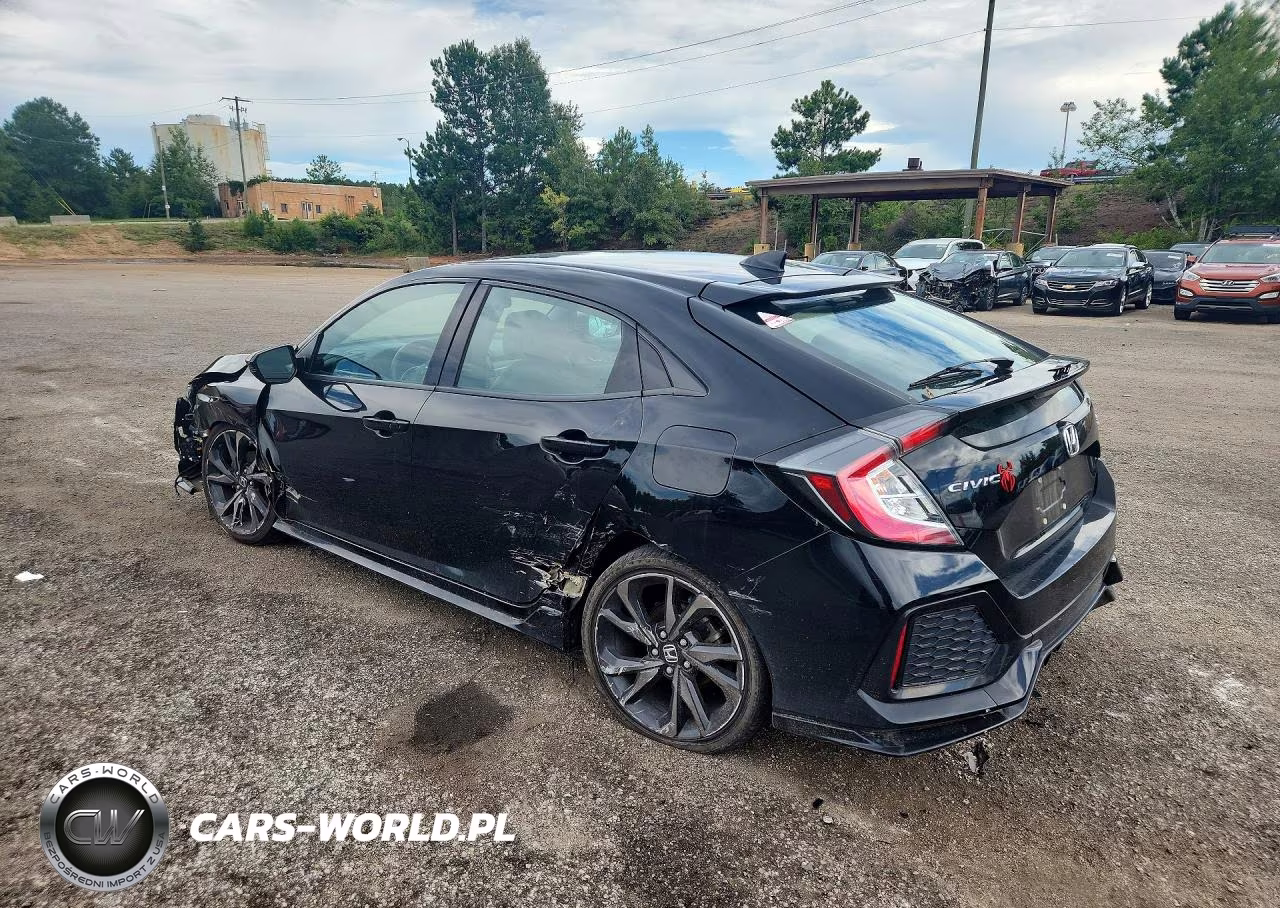 2019 Honda Civic Sport Touring VIN:SHHFK7H95KU221080 - 2
