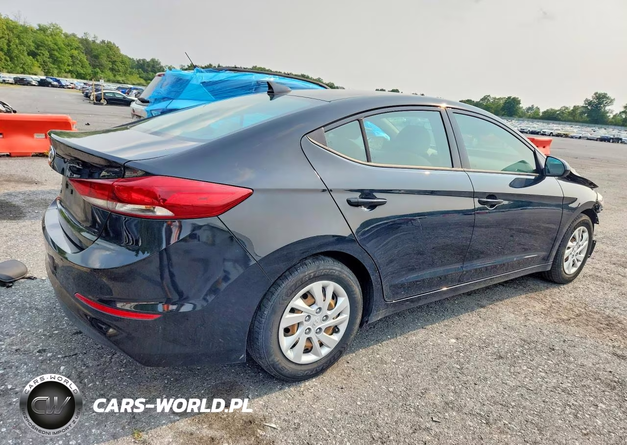 2017 Hyundai Elantra Se VIN:5NPD74LF7HH175672 - 3