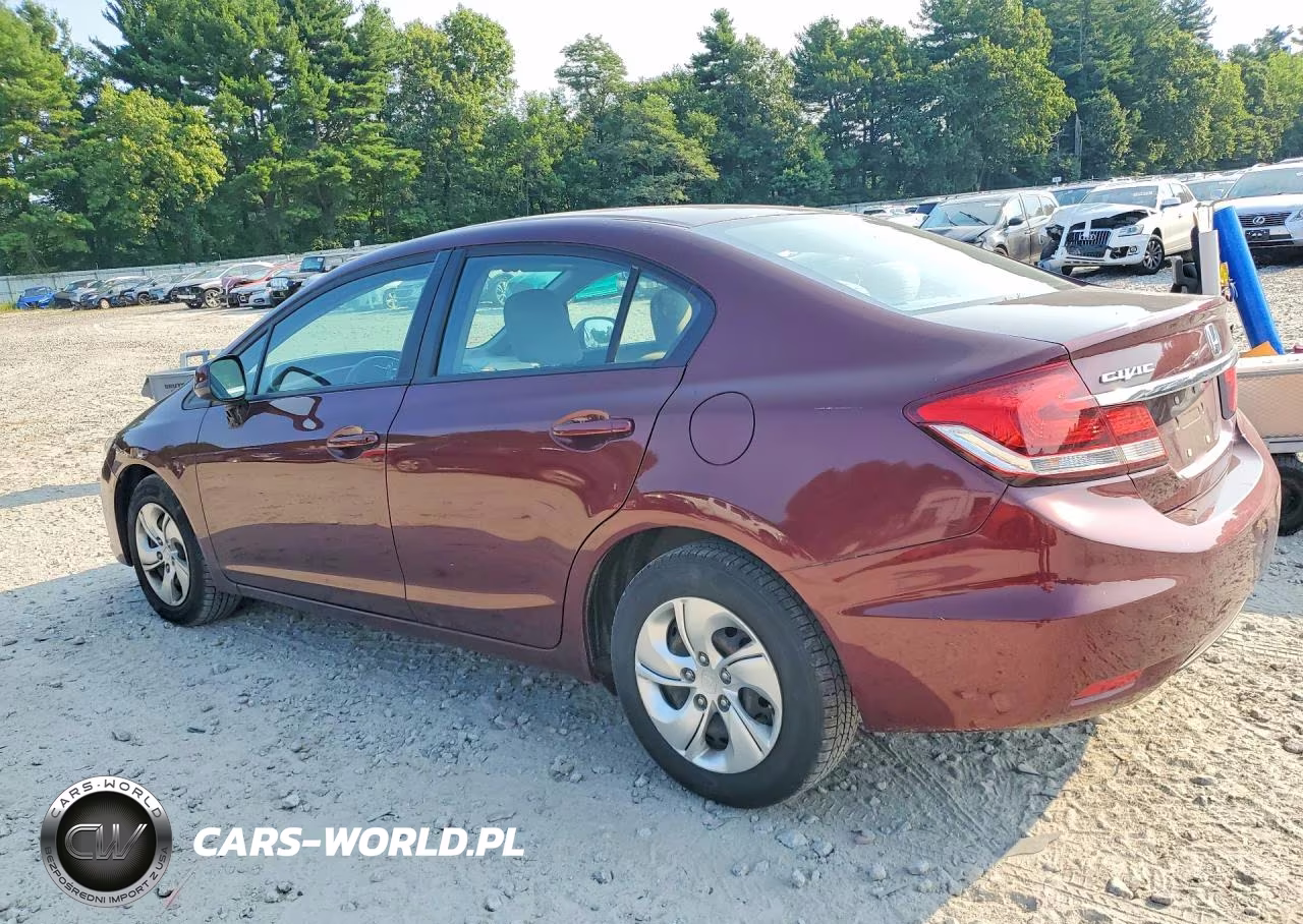 2013 Honda Civic Lx VIN:19XFB2F50DE280437 - 2