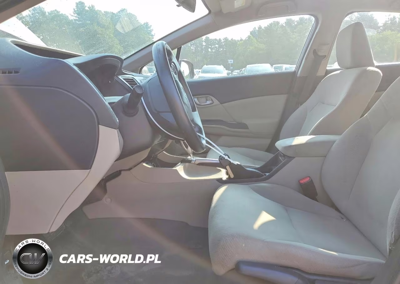 2013 Honda Civic Lx VIN:19XFB2F50DE280437 - 7