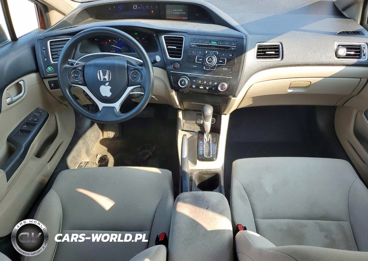 2013 Honda Civic Lx VIN:19XFB2F50DE280437 - 8