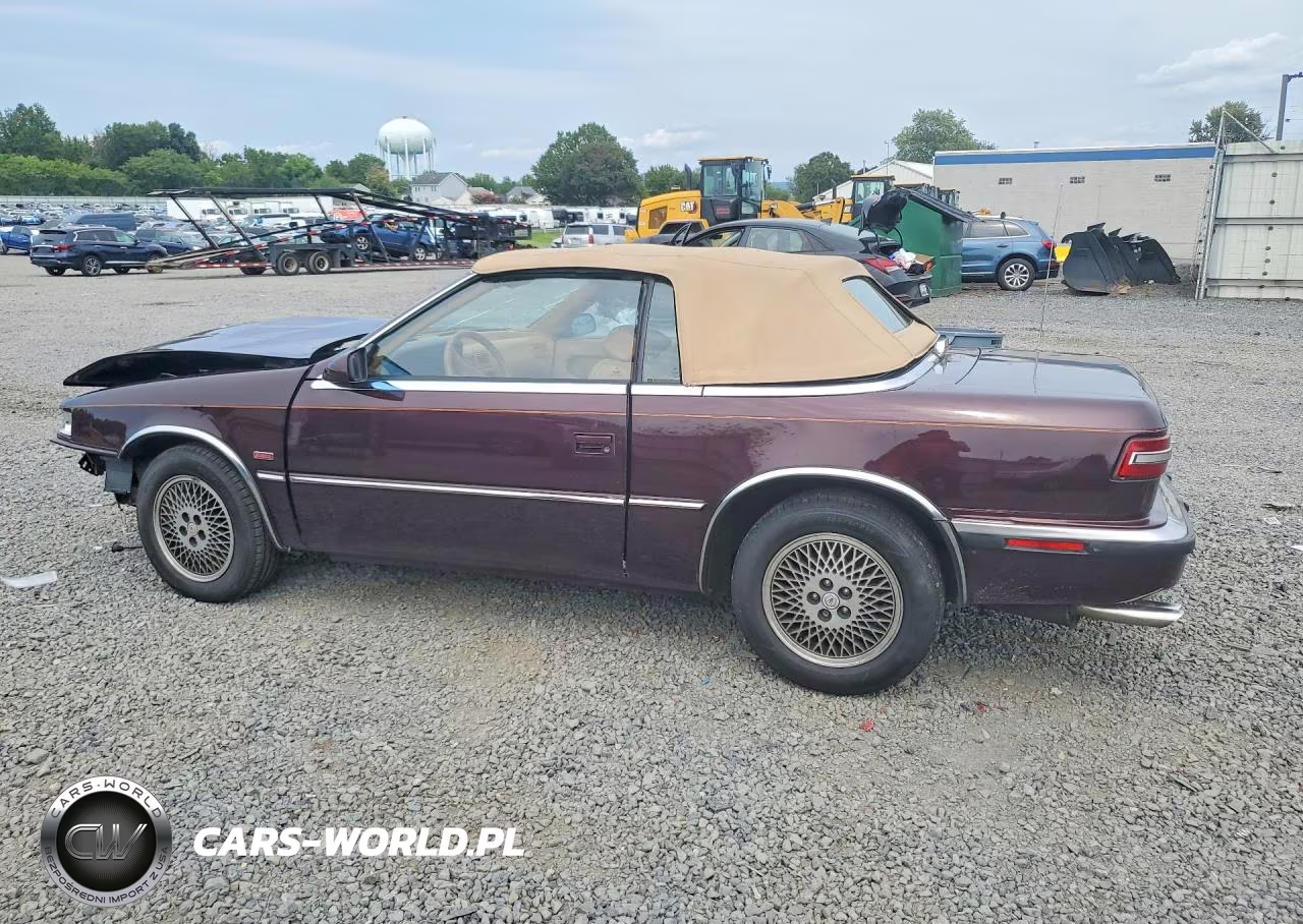 1989 Chrysler Tc By Maserati VIN:ZC2FR1105KB203536 - 2