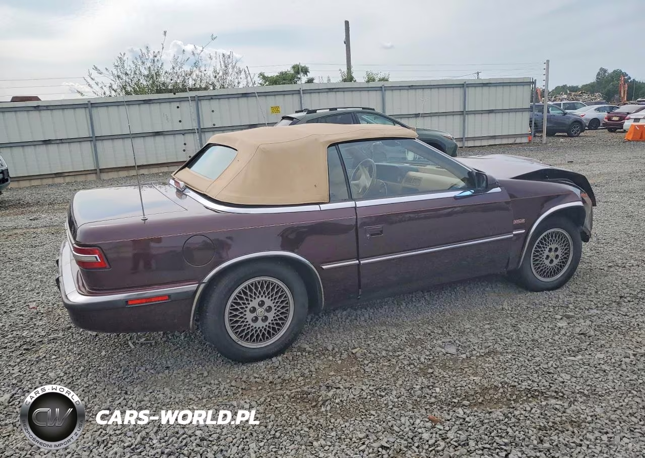 1989 Chrysler Tc By Maserati VIN:ZC2FR1105KB203536 - 3