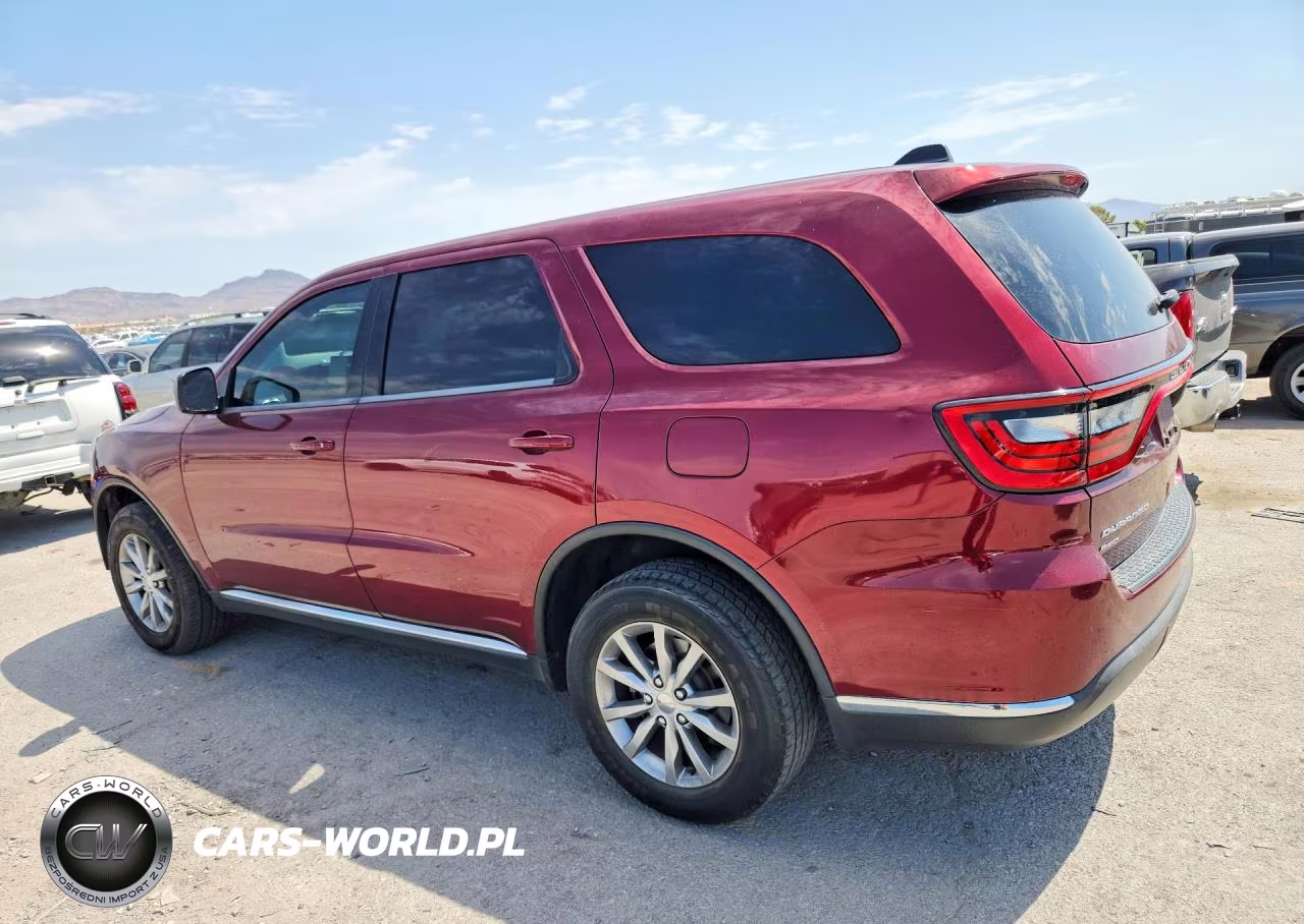 2017 Dodge Durango Sxt VIN:1C4RDJAG4HC806253 - 2