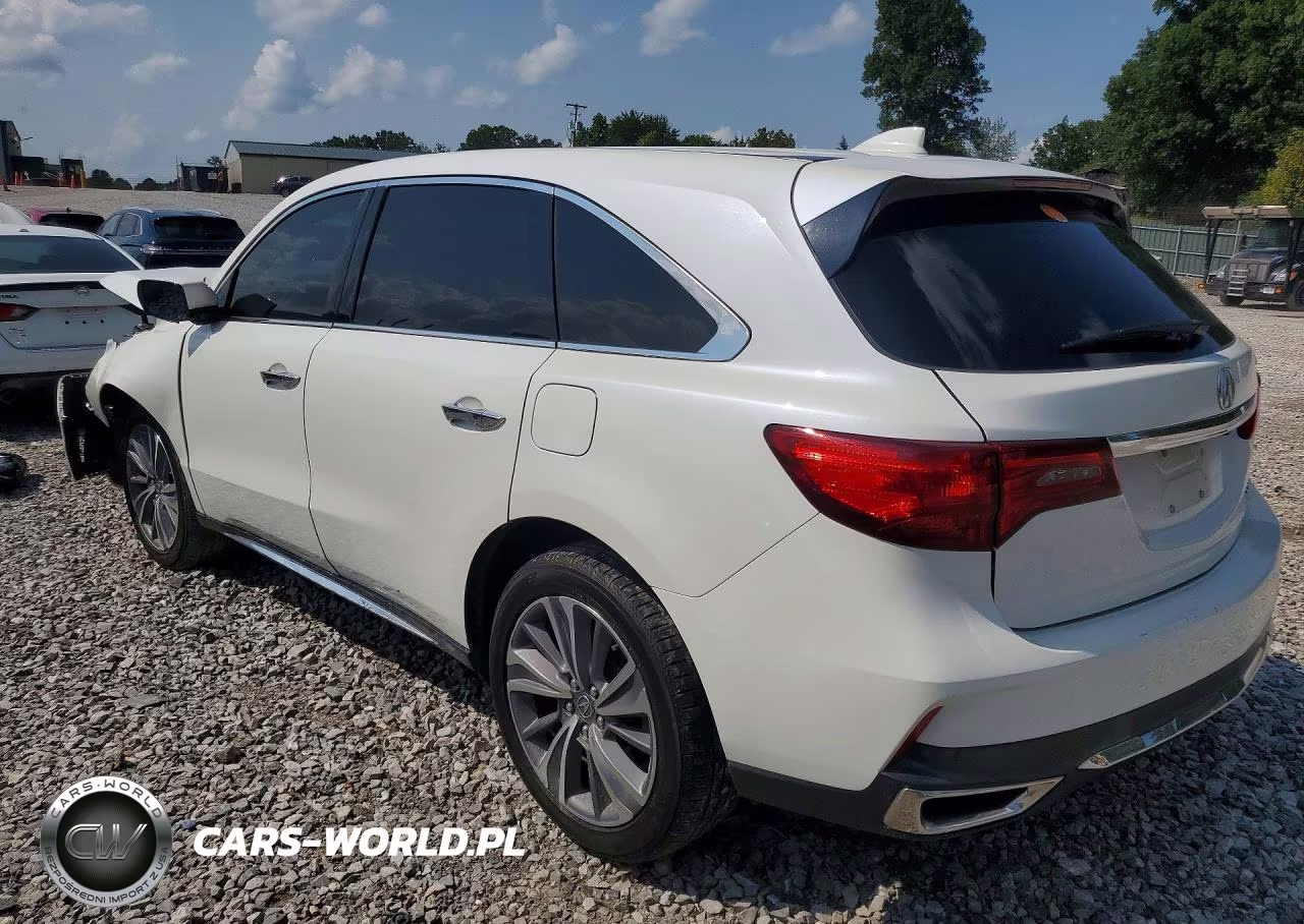 2018 Acura Mdx Technology VIN:5J8YD4H55JL003721 - 2