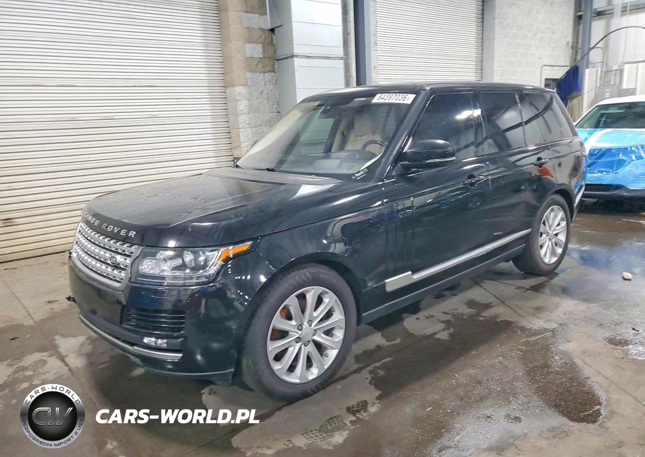2016 Land Rover Range Rover Hse VIN:SALGS2KFXGA270582 - 1