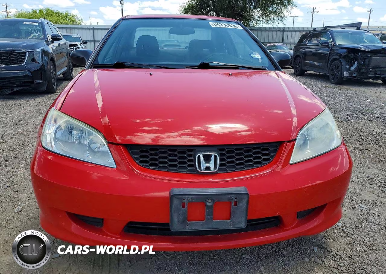 2004 Honda Civic Lx VIN:1HGEM22574L081812 - 5