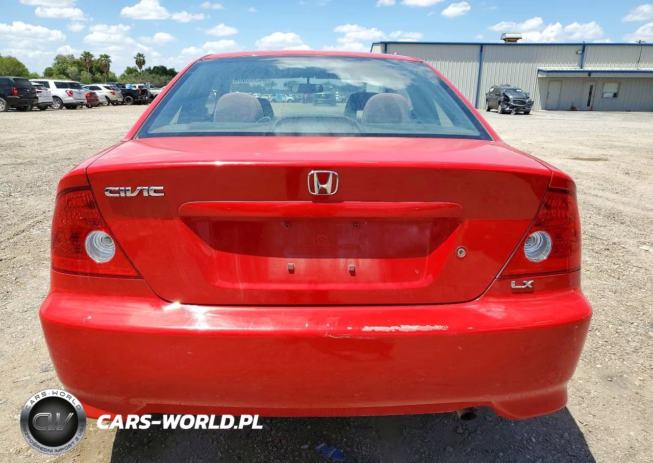 2004 Honda Civic Lx VIN:1HGEM22574L081812 - 6
