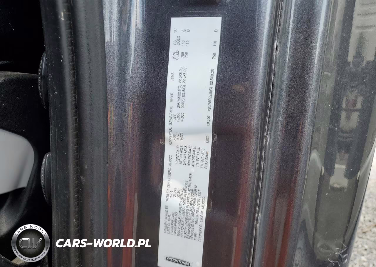 2020 Freightliner Cascadia 126 Semi Truck VIN:3AKJHHDR8LSLP9642 - 10