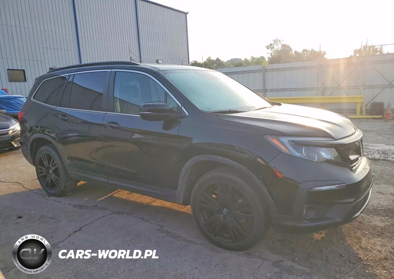 2022 Honda Pilot Se VIN:5FNYF6H21NB054524 - 4