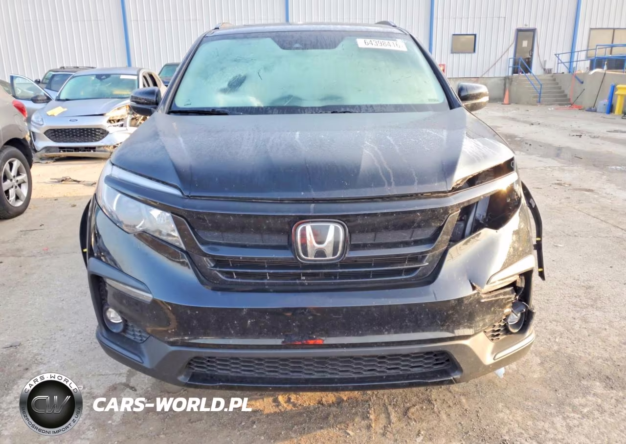 2022 Honda Pilot Se VIN:5FNYF6H21NB054524 - 5