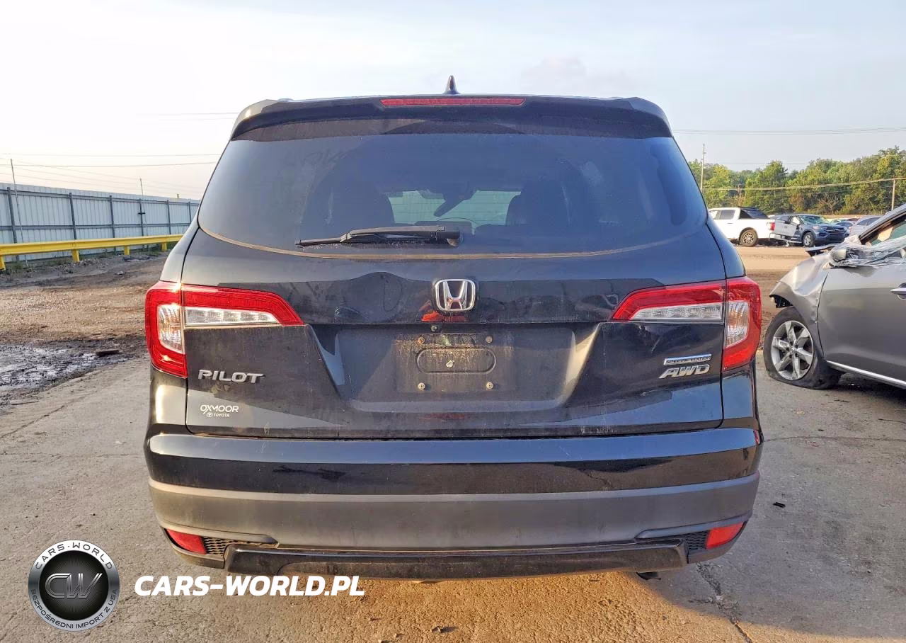2022 Honda Pilot Se VIN:5FNYF6H21NB054524 - 6