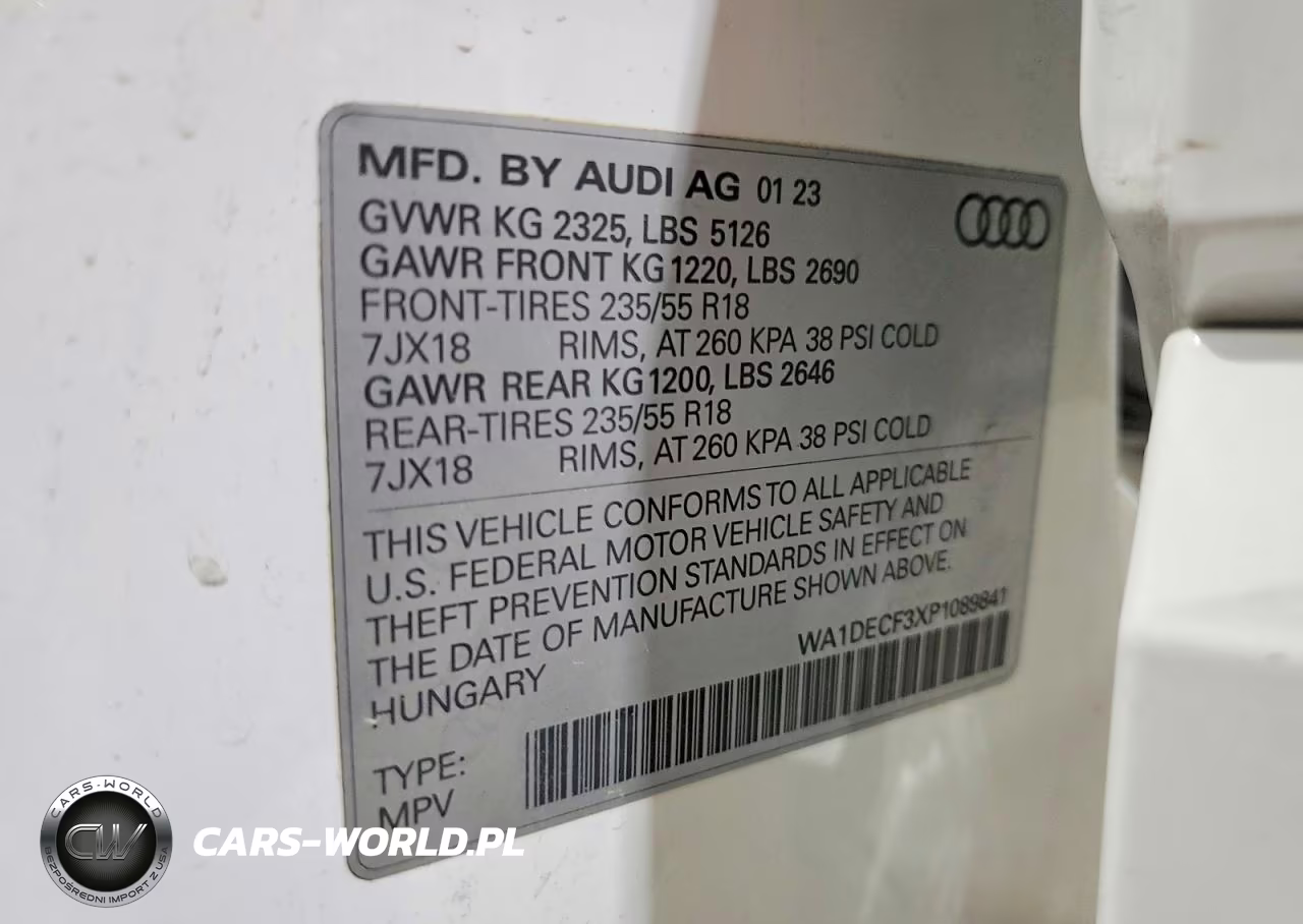 2023 Audi Q3 Premium S Line 45 VIN:WA1DECF3XP1089841 - 14