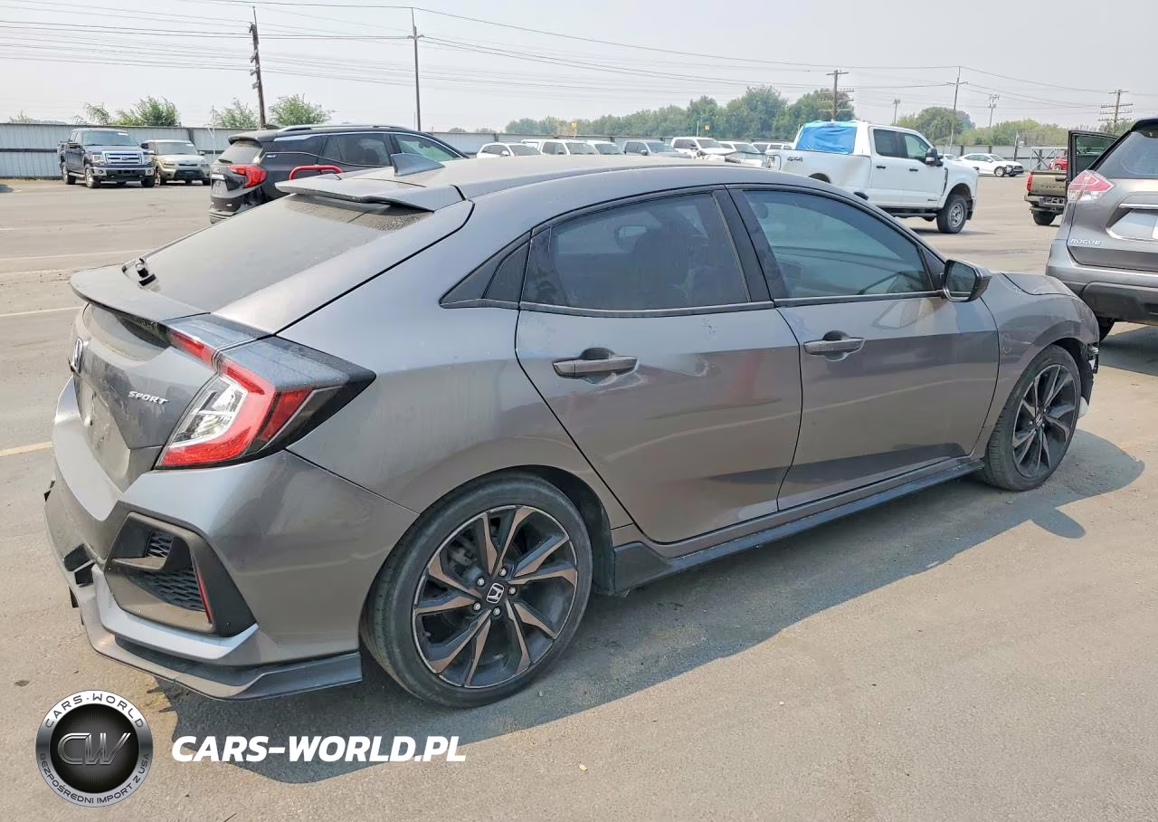 2018 Honda Civic Sport VIN:SHHFK7H44JU233496 - 3